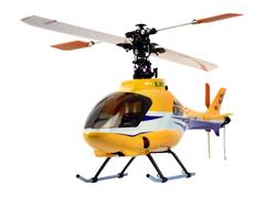 E-SKY 002797 YELLOW Вертолёт на Р/У HONEY BEE KING4, 2.4Ghz RTF MODE2 (Желтый)